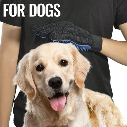 Deshedding Pet Grooming Gloves