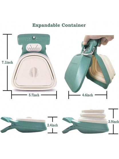 Pooper Scooper for Walking Large and Small Dogs outside Yard or Travel Outdoors